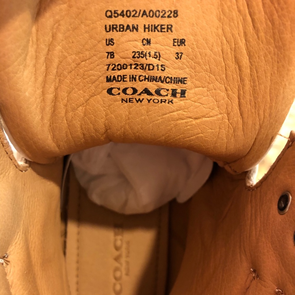 New Coach Urban Hiker Booties - Picture 5 of 6